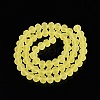 Transparent Glass Beads Strands EGLA-A044-T8mm-MD29-4