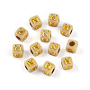 Plating Acrylic Beads OACR-N140-01E-N-1