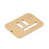 Ion Plating(IP) 304 Stainless Steel Pendants STAS-K216-49F-G-4