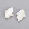 Hamsa Hand/Hand of Fatima/Hand of Miriam Natural White Shell Beads LS-BSHE-L008-02-2