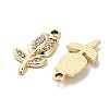 Alloy Crystal Pendants FIND-I043-03G-2
