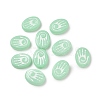 Baking Paint Glass Beads LAMP-D003-06H-1
