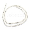 Electroplate Non-magnetic Synthetic Hematite Beads Strands G-L485-06D-S-3