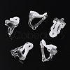 Plastic Clip-on Earring Findings FIND-R039-04-A01-1