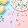 100Pcs Tibetan Style Alloy Pendants TIBE-YW0001-93-4