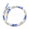 Electroplate Glass Beads Strands EGLA-P065-02A-05-2