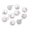 Non-Tarnish 304 Stainless Steel Charms STAS-I124-01C-P-1