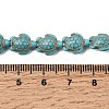 Synthetic Turquoise Beads Strands G-E456-35D-8x10mm-5