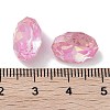 Glass Rhinestone Cabochons RGLA-G020-02B-123AM-2