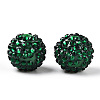 Transparent Resin Rhinestone Graduated Beads RESI-S314-18x20-03-2