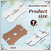 Wood Wine Holder AJEW-WH0009-76B-2