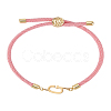 1Pc Adjustable Nylon Cord Slider Bracelets for Women BJEW-LP0001-32G-03-1