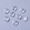 Romantic Valentines Ideas Glass Charms G030V14mm-18-1