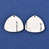 Density Board Blank Heat Transfer Earring Pendants WOOD-TAC0010-20-1