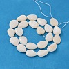 Natural White Shell Beads Strands PBB263Y-1-2
