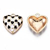 Brass Enamel Pendants KK-N232-215-2