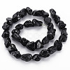 Natural Black Spinel Beads Strands G-Q948-36-2