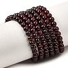 Garnet Round Beads Strands G-O081-03-4mm-1
