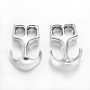 Tibetan Style Alloy Hook Clasps LS-TIBEP-35682-AS-NR-1