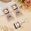 DIY Keychain Making Kits KEYC-CN0001-12B-08-5