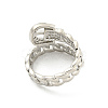 Brass Micro Pave Cubic Zirconia Cuff Rings RJEW-I103-053P-3