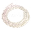 Transparent Painted Glass Beads Strands DGLA-A034-T1mm-A25-5