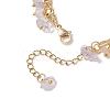 Natural Ametrine Chip Beads Bracelets BJEW-JB13155-03-4