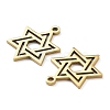 Ion Plating(IP) 316L Surgical Stainless Steel Pendants STAS-D046-02G-2