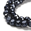 Electroplate Glass Beads EGLA-D028-18-3