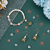 320pcs 4 styles Tibetan Style Alloy Caps FIND-DC0003-94-4