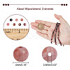 Natural Rhodonite Beads Strands G-NB0005-33B-2