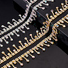 2 Yards 2 Colors Tassel Rhinestone Cup Chains CH-WR0001-01-4