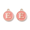 (Defective Closeout Sale Border damaged) Golden Plated Alloy Enamel Charms ENAM-XCP0001-20E-2