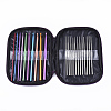 Aluminum Crochet Hooks Needles TOOL-S011-04-1