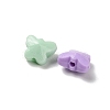Opaque Acrylic Beads SACR-D009-02O-2