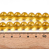 Transparent Glass Beads Strands GLAA-T032-T10mm-23-3