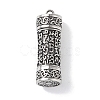 Openable 316 Surgical Stainless Steel Urn Ashes Pendants STAS-E212-29AS-04-1