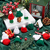 51Pcs 3 Colors Polyester Doll Woolen Hat DOLL-CP0001-02-4