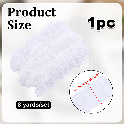 8Yards Organza Lace Ribbon OCOR-HY0001-87B-1