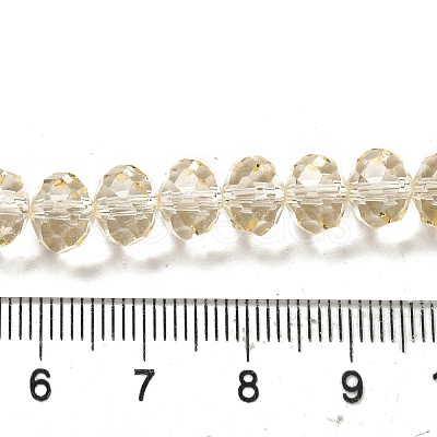 Transparent Baking Paint Glass Beads Strands LS-DGLA-A034-T8mm-D02-1