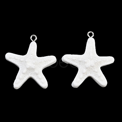 Opaque Resin Pendants RE-CBAF00C-05P-1