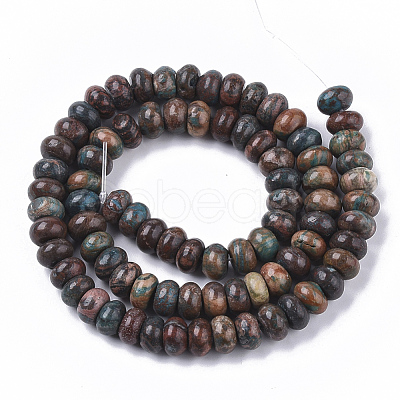 Natural Jasper Beads Strands G-S364-053-1