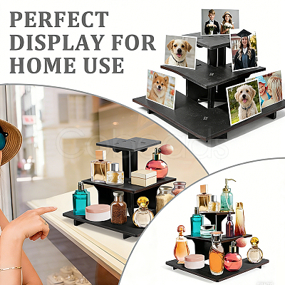 PVC 3-Tier Gift Desktop Organizer Shelf AJEW-WH0609-952A-02-1