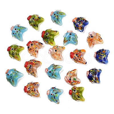 Handmade Lampwork Beads LAMP-E039-04-1