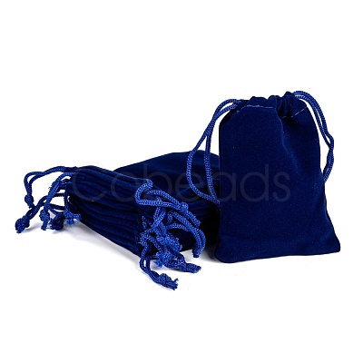 Rectangle Velvet Pouches X-TP-R002-7x9-03-1