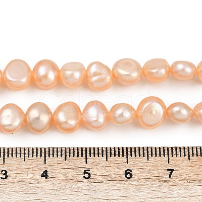 Natural Cultured Freshwater Pearl Beads Strands PEAR-P064-20B-08C-1