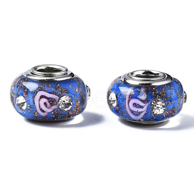 Handmade Lampwork European Beads LPDL-T001-04B-1