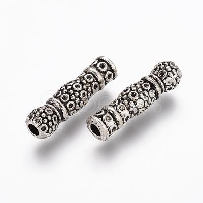 Tibetan Style Alloy Tube Beads LF0658Y-NF-1