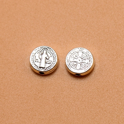 Tibetan Style Alloy Beads EAER-PW0001-153AS-1