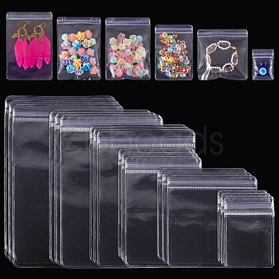 30Pcs 6 Styles PVC Anti Oxidation Resealable Bags AJEW-TA0002-27-1